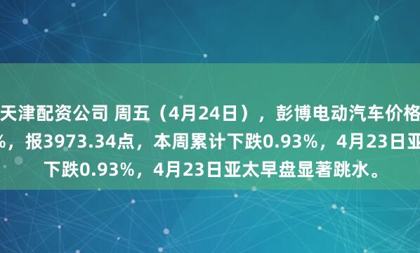 天津配资公司 周五（4月24日），彭博电动汽车价格回报指数涨0.31%，报3973.34点，本周累计下跌0.93%，4月23日亚太早盘显著跳水。